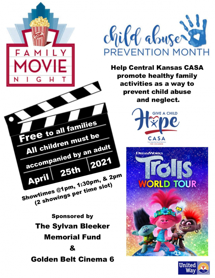 Central Kansas CASA flyer